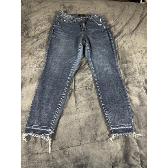 Judy Blue Jeans Womens 16W JB88417 Skinny Fit Stretch Flex Distressed Denim. - Picture 1 of 11